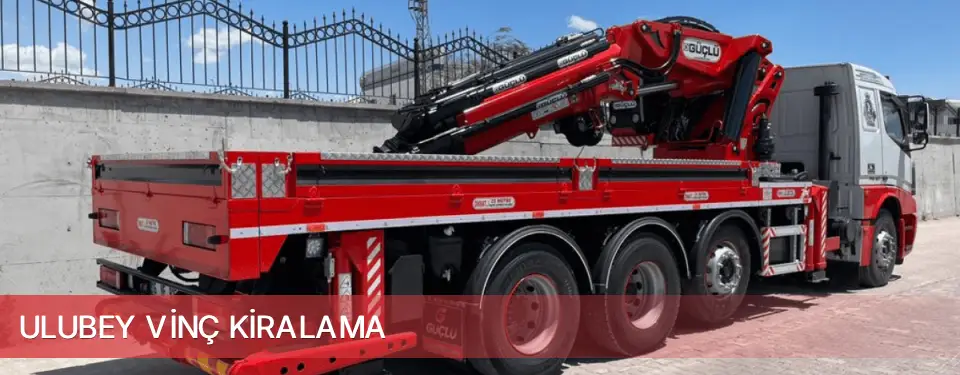 Ulubey İlçemi Vinç Kiralama